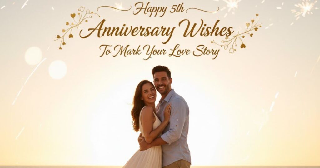 Happy 5th Anniversary 350+ Wishes To Mark Your Love Story