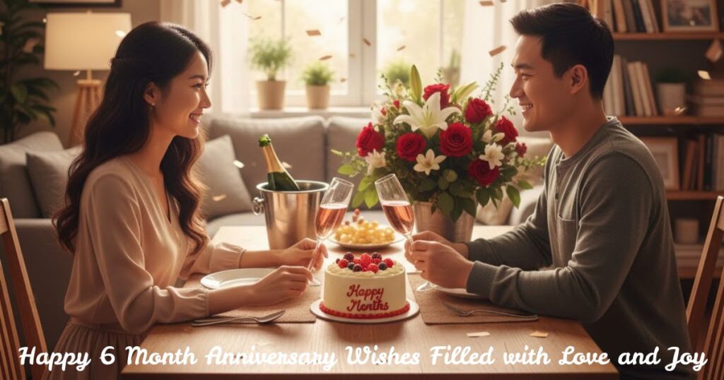 Happy 6 Month Anniversary Wishes Filled with Love and Joy