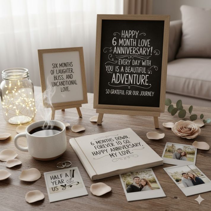 Happy 6 Month Love Anniversary Quotes