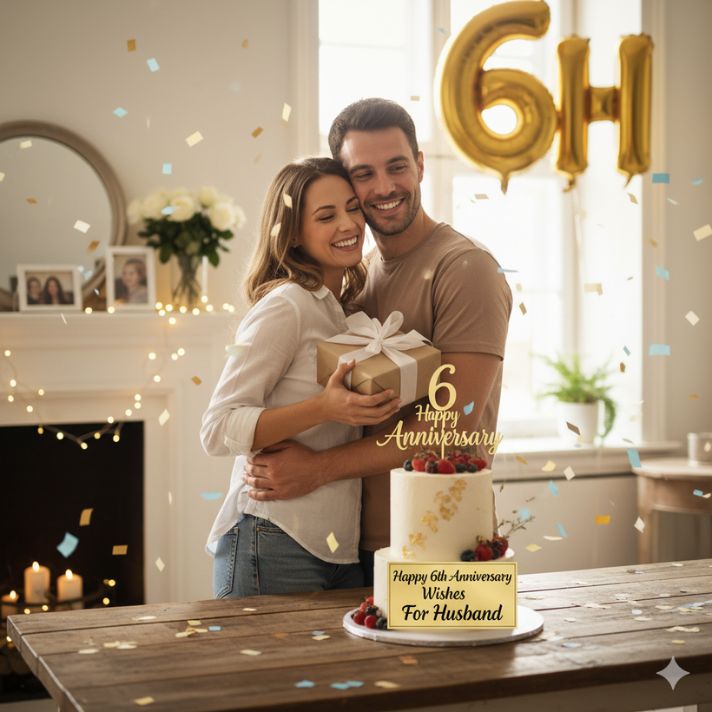 Happy 6th Anniversary Wishes For Husband