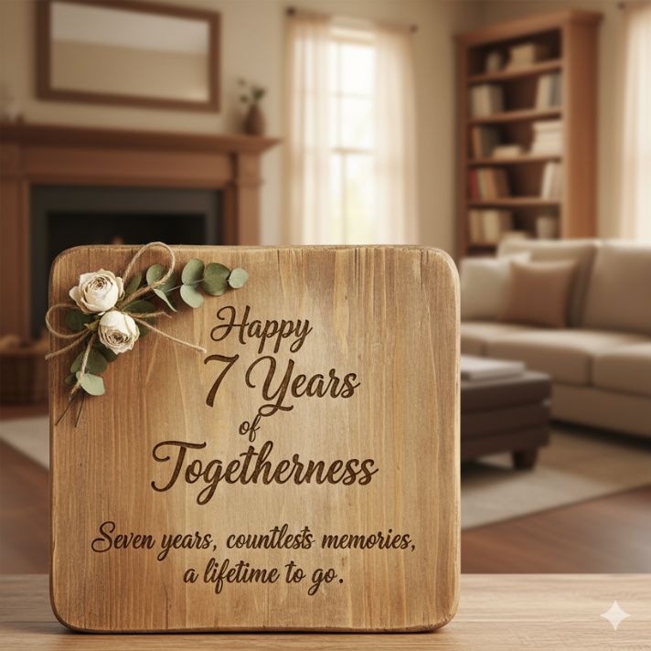Happy 7 Years of Togetherness Quotes
