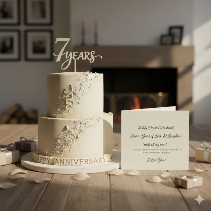 Happy 7th Anniversary Wishes for Husband