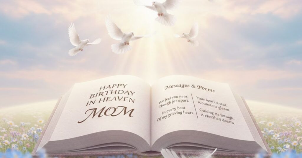 Happy Birthday in Heaven Mom – Messages & Poems