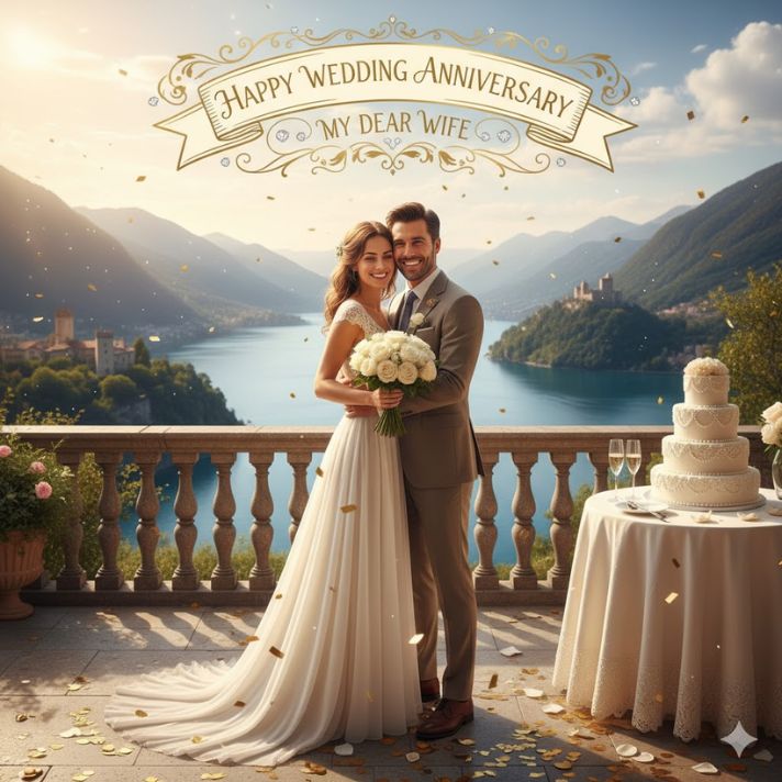 Happy Wedding Anniversary My Dear Wife
