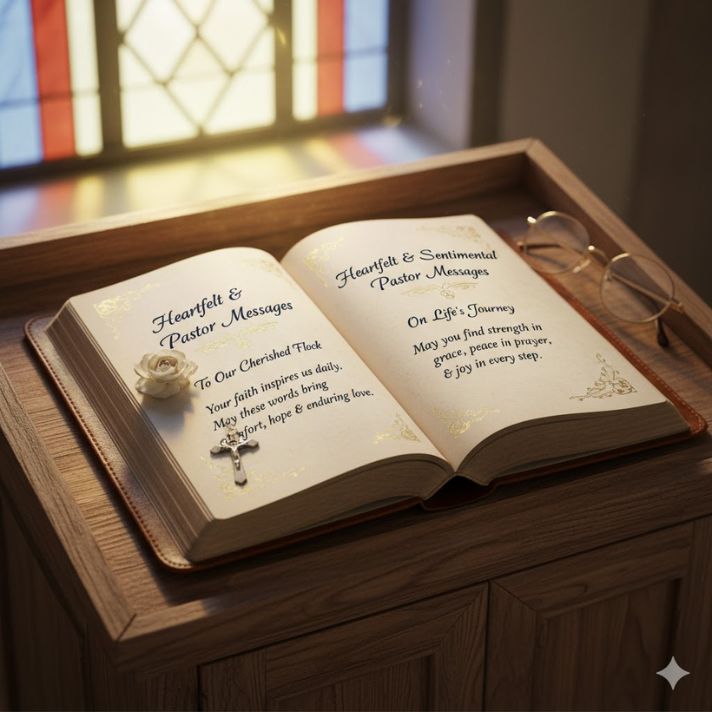 Heartfelt and Sentimental Pastor Messages
