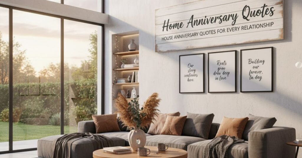 Home Anniversary Quotes | House Anniversary Quotes for Every Relationship
