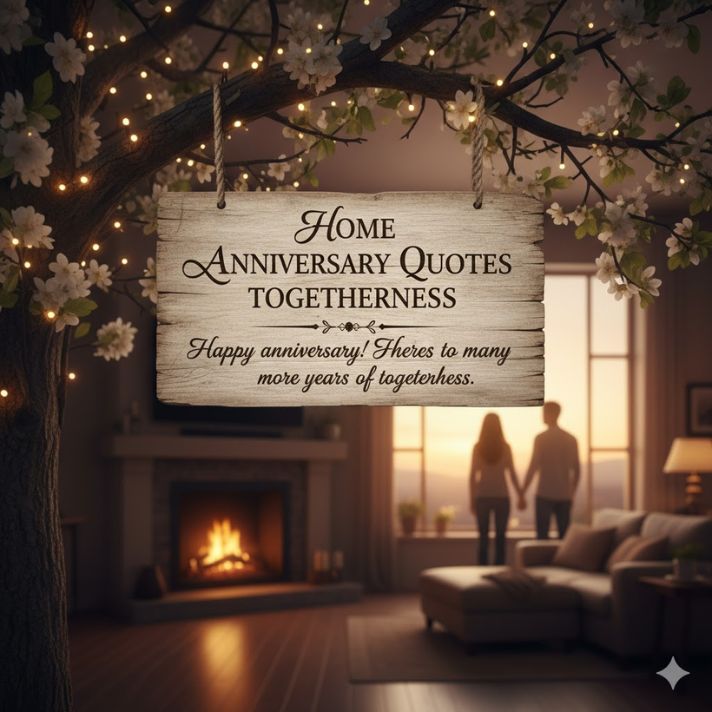 Home Anniversary Quotes Togetherness