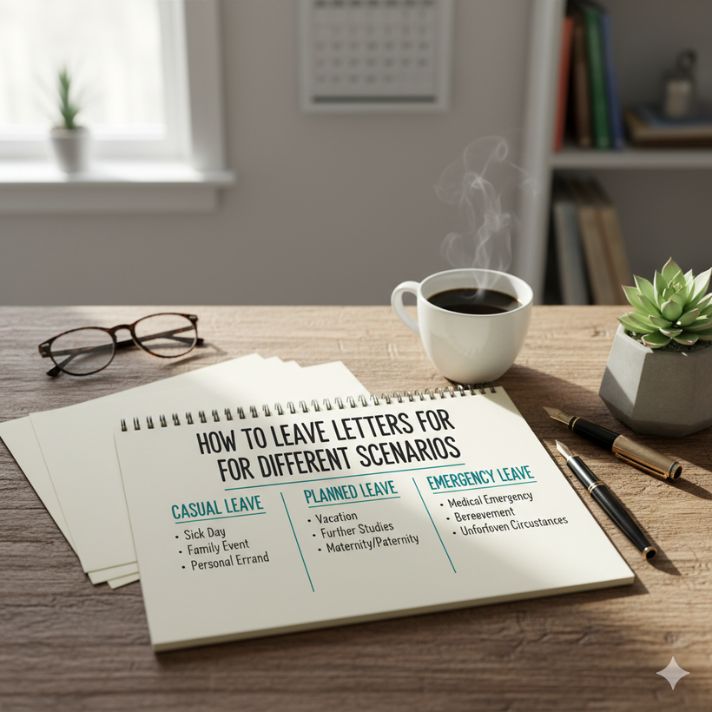 How to Write Leave Letters for Different Scenarios