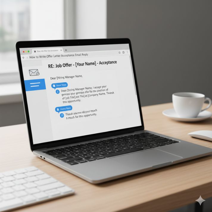 How to Write Offer Letter Acceptance Email Reply
