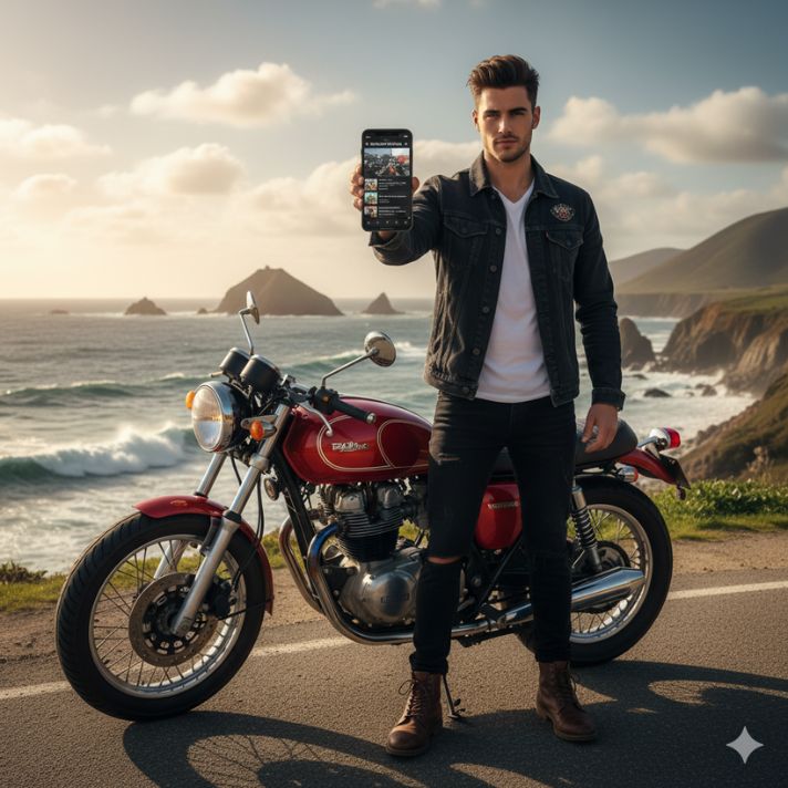 Instagram Bike Captions for Boys