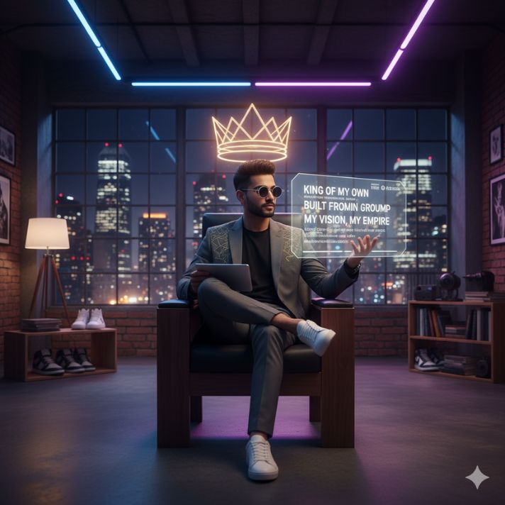 King Attitude Captions for Instagram
