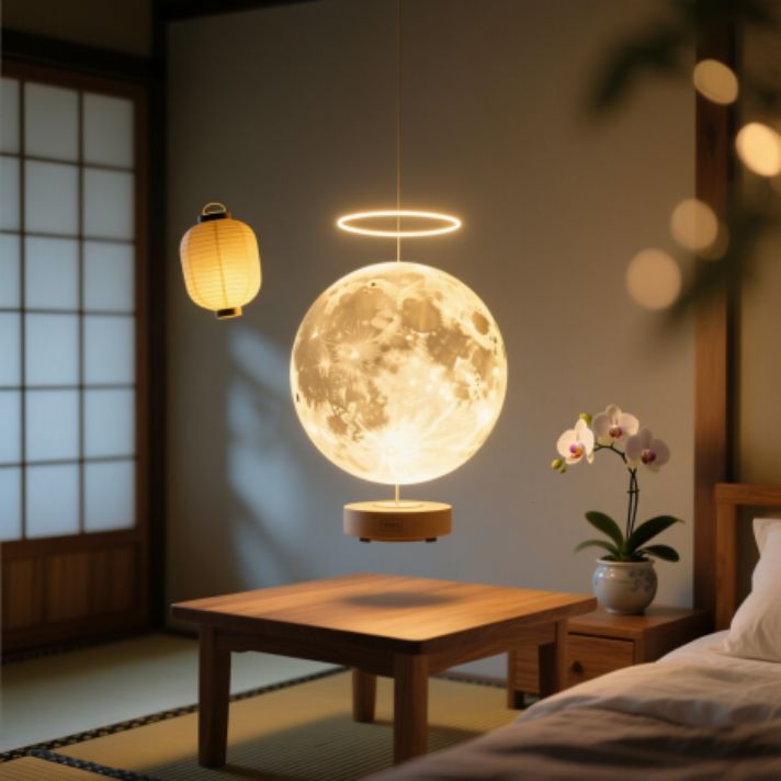 Levitating Moon Lamp Gift
