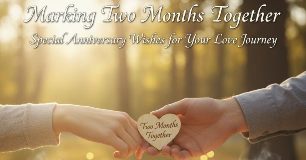 Marking Two Months Together: Special Anniversary Wishes for Your Love Journey