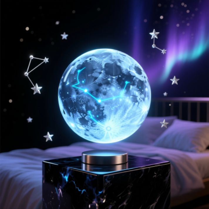 Moon Crystal Ball Night Light Gifts
