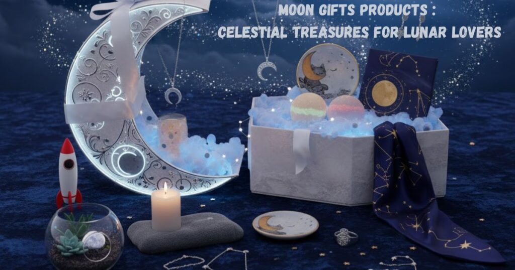 Moon Gifts 30+ Products : Celestial Treasures for Lunar Lovers