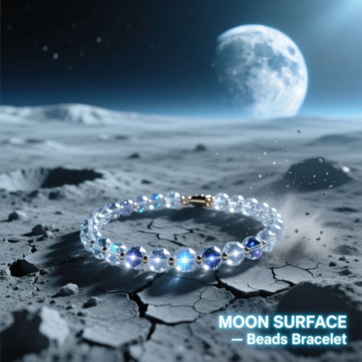 MOON SURFACE – Beads Bracelet
