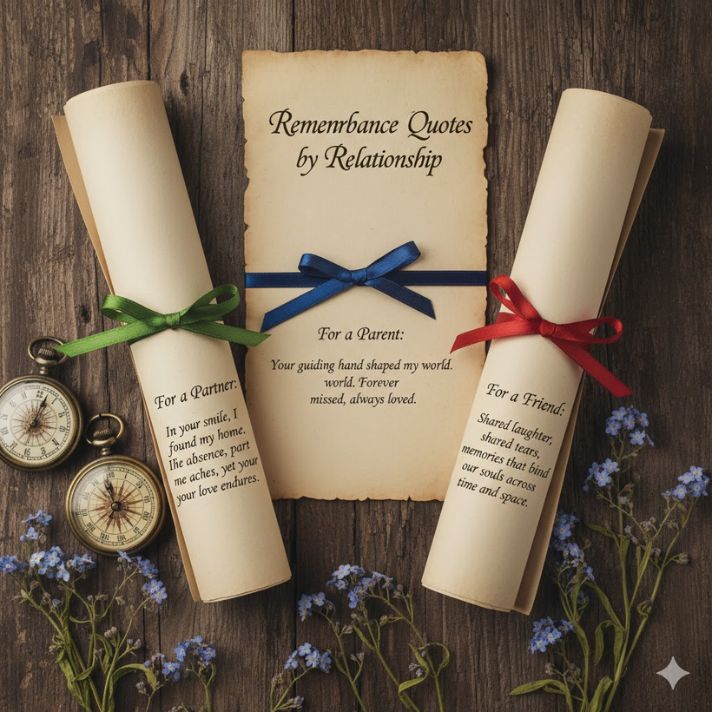 Remembrance Quotes by Relationship
