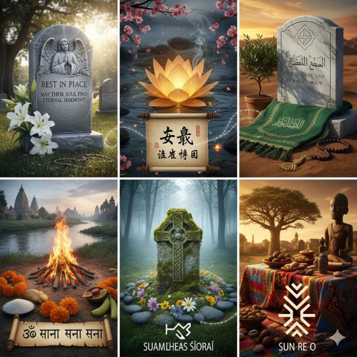 Rest in Peace Messages Across Different Cultures and Belief Systems