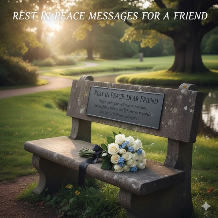 Rest in Peace Messages for a Friend
