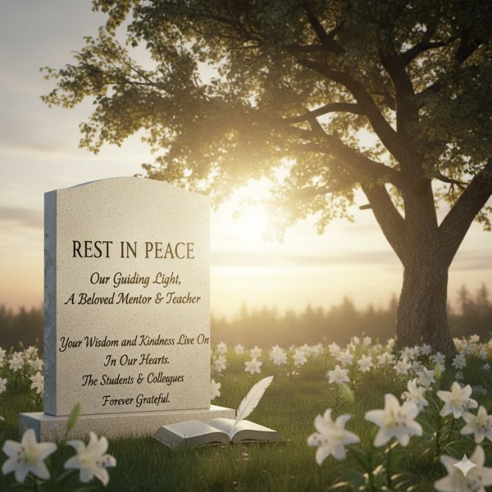Rest in Peace Messages for a Mentor or Teacher
