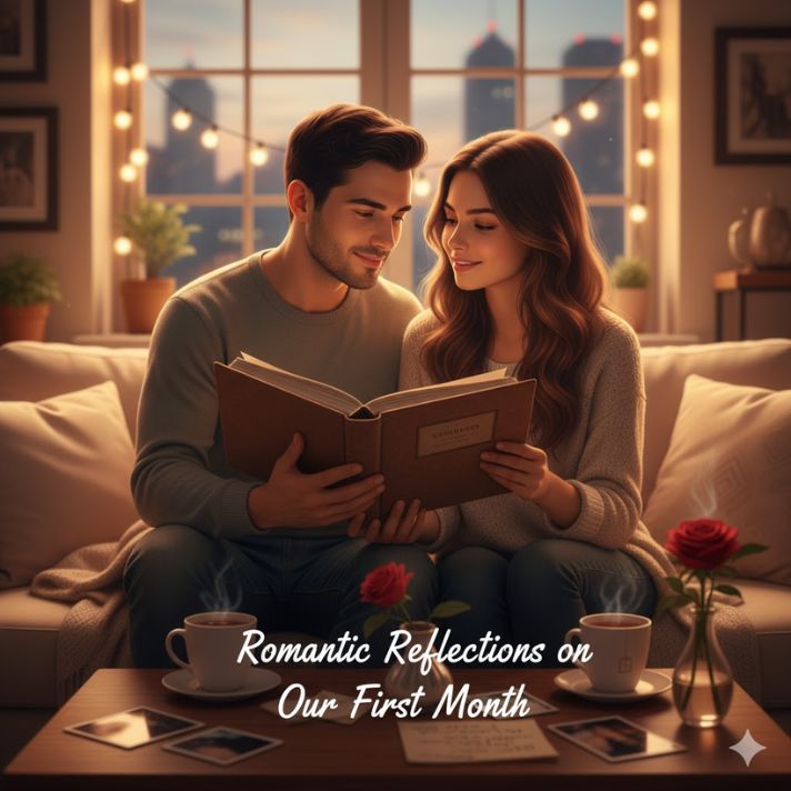 Romantic Reflections on Our First Month