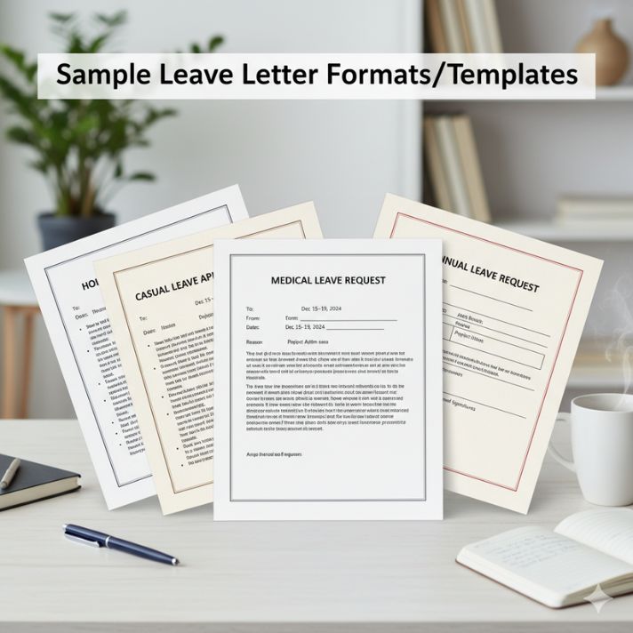 Sample Leave Letter Formats/Templates