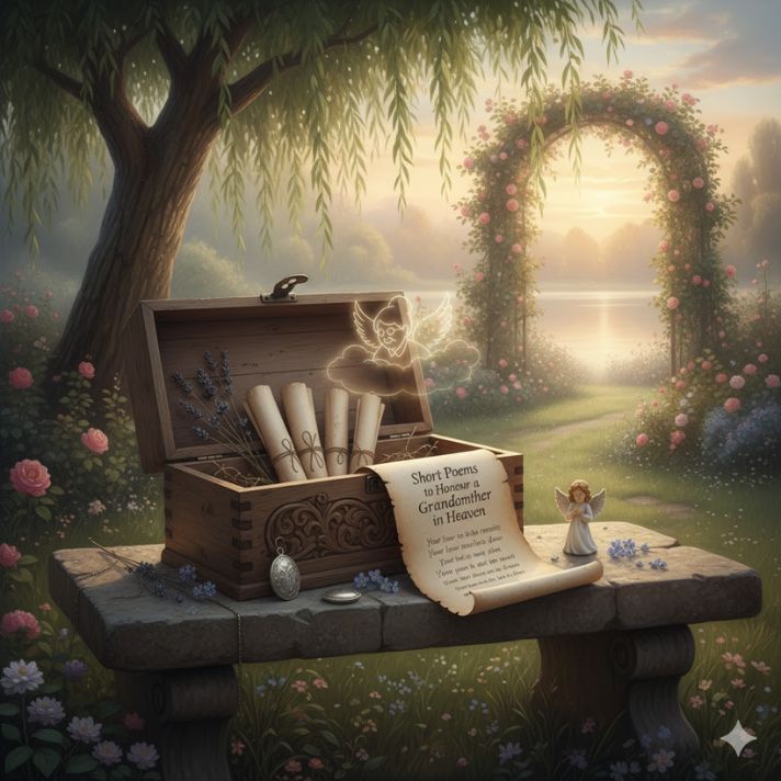 Short Poems to Honour a Grandmother in Heaven
