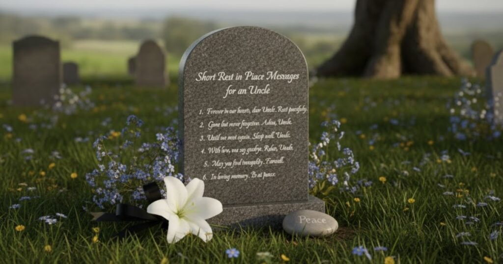 Short Rest in Peace Messages for an Uncle