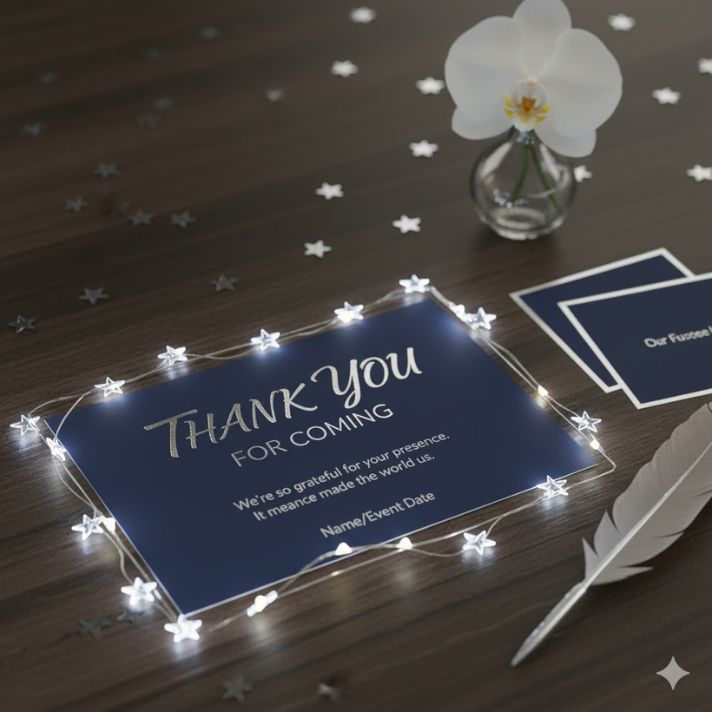 Thank You for Coming Template Messages
