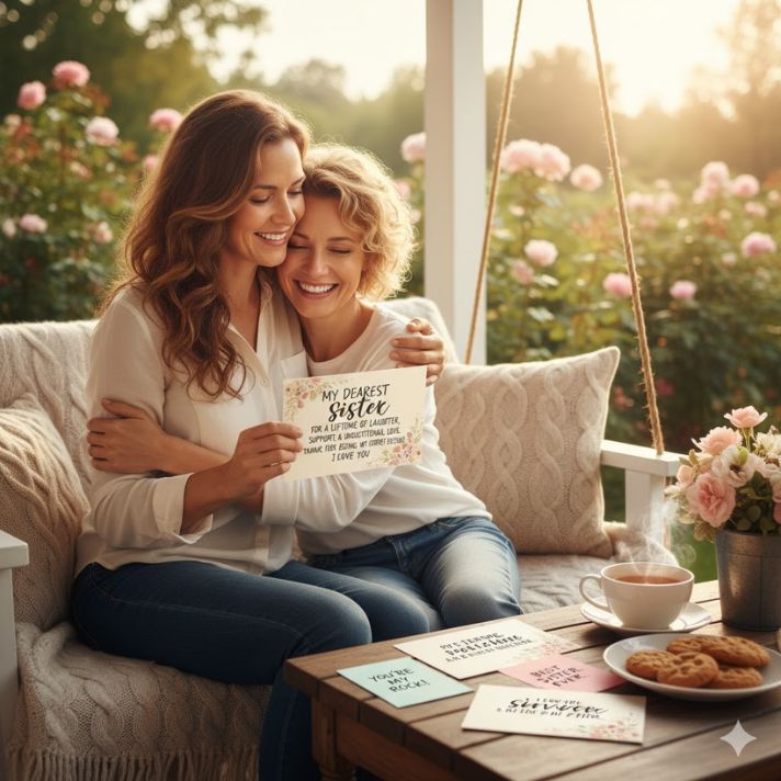 Thank You Messages for Sister's Lifelong Friendship
