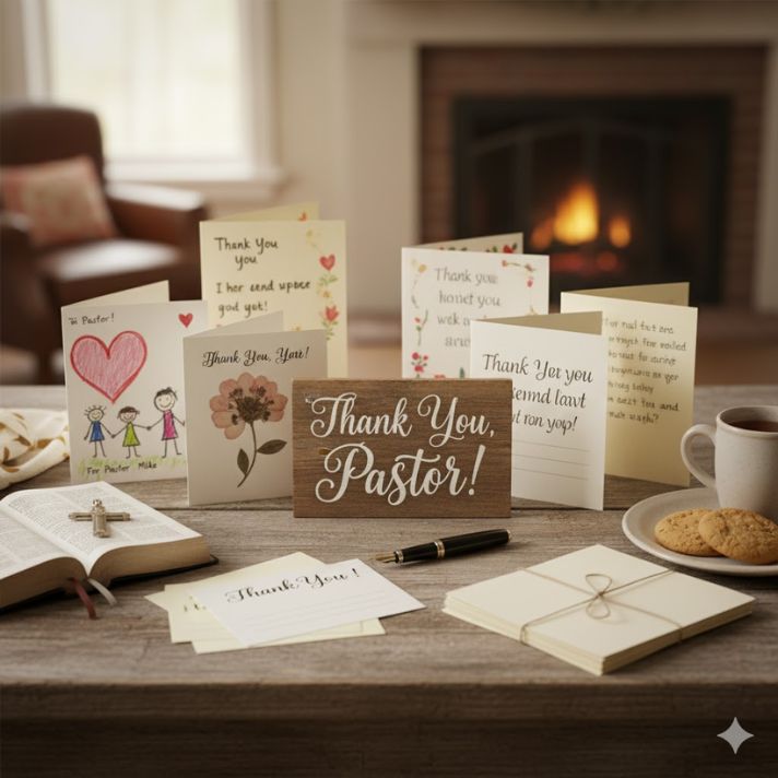 Thank You Notes for Pastor's Support and Guidance