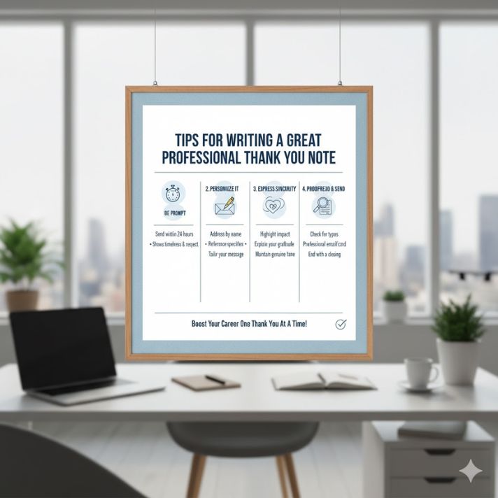 Tips for Writing a Great Professional Thank You Note
