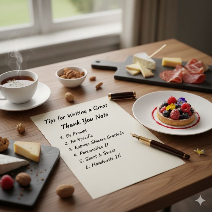 Tips for Writing a Great Thank You Note