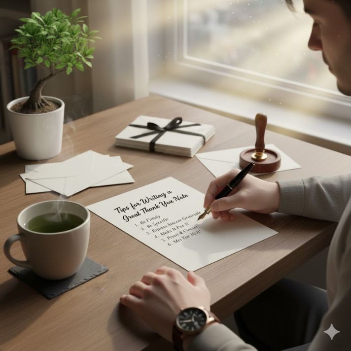 Tips for Writing a Great Thank You Note
