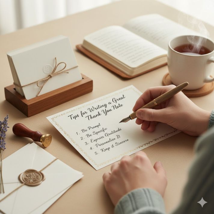 Tips for Writing a Great Thank You Note
