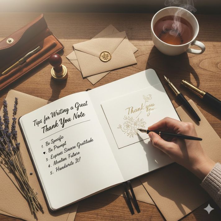Tips for Writing a Great Thank You Note
