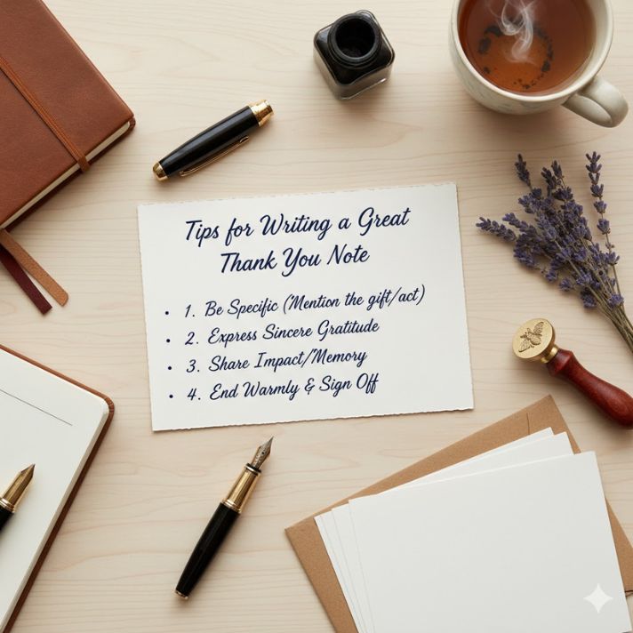 Tips for Writing a Great Thank You Note
