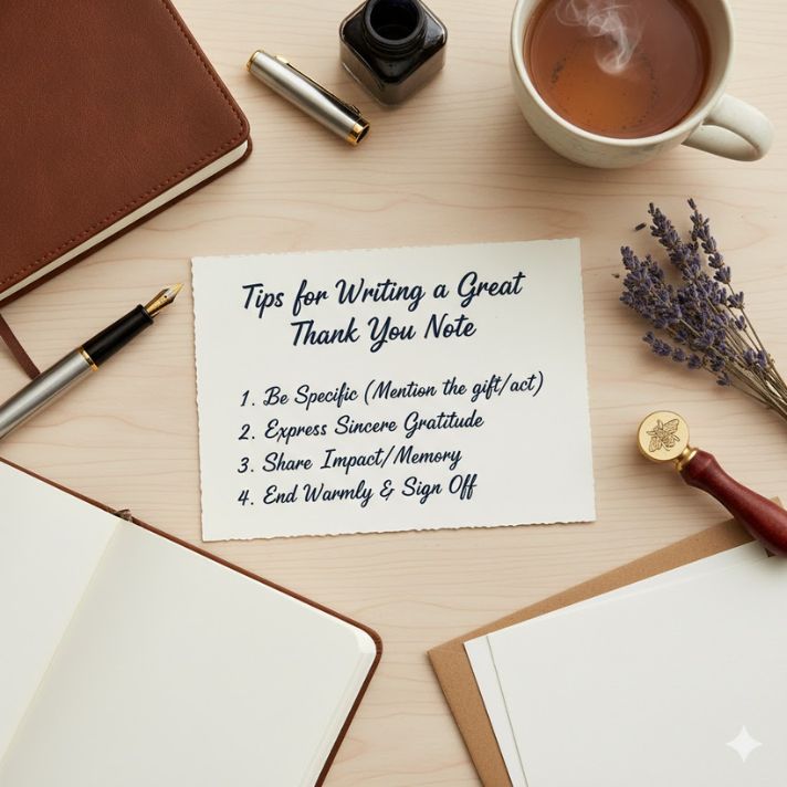 Tips for Writing a Great Thank You Note