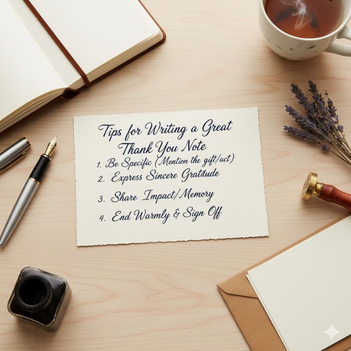 Tips for Writing a Great Thank You Note
