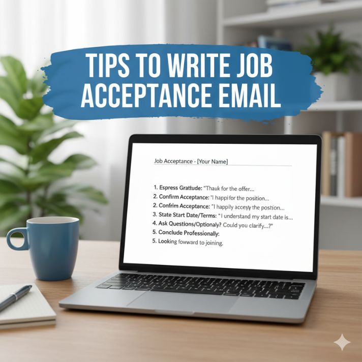 Tips to Write Job Acceptance Email