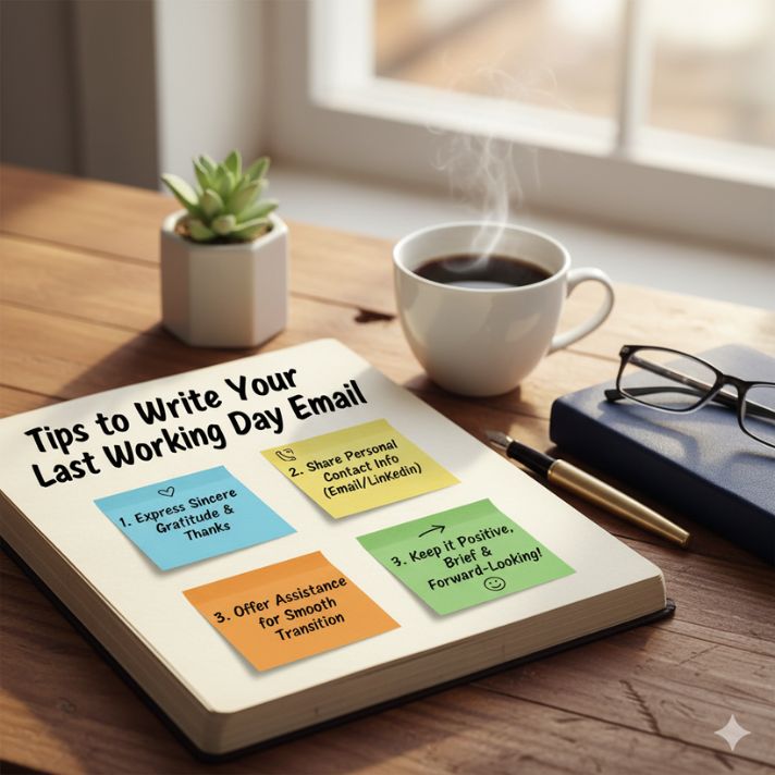 Tips to Write Last Working Day Email