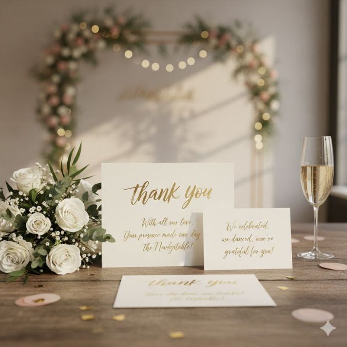 Wedding and Celebration Event Thank You Messages