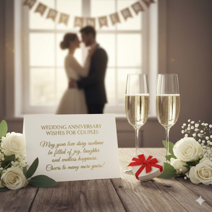 Wedding Anniversary Wishes for Couples
