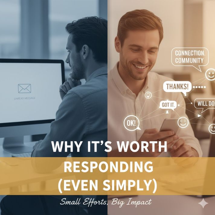 Why It’s Worth Responding (Even Simply)