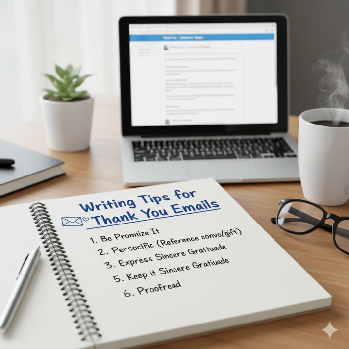 Writing Tips for Thank You Emails