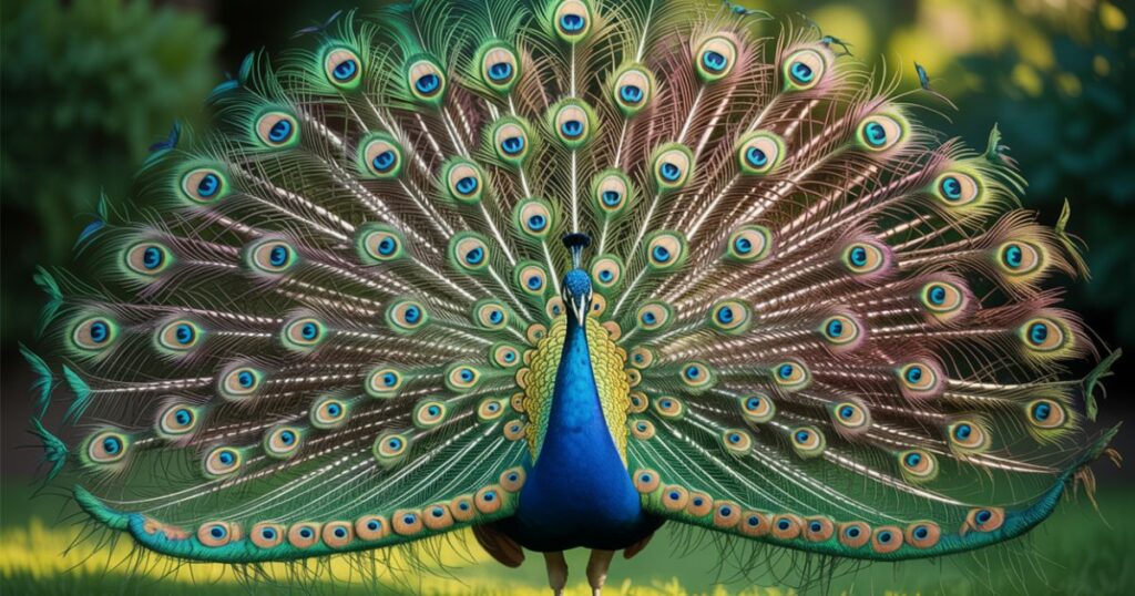 100+ Peacock Captions For Instagram