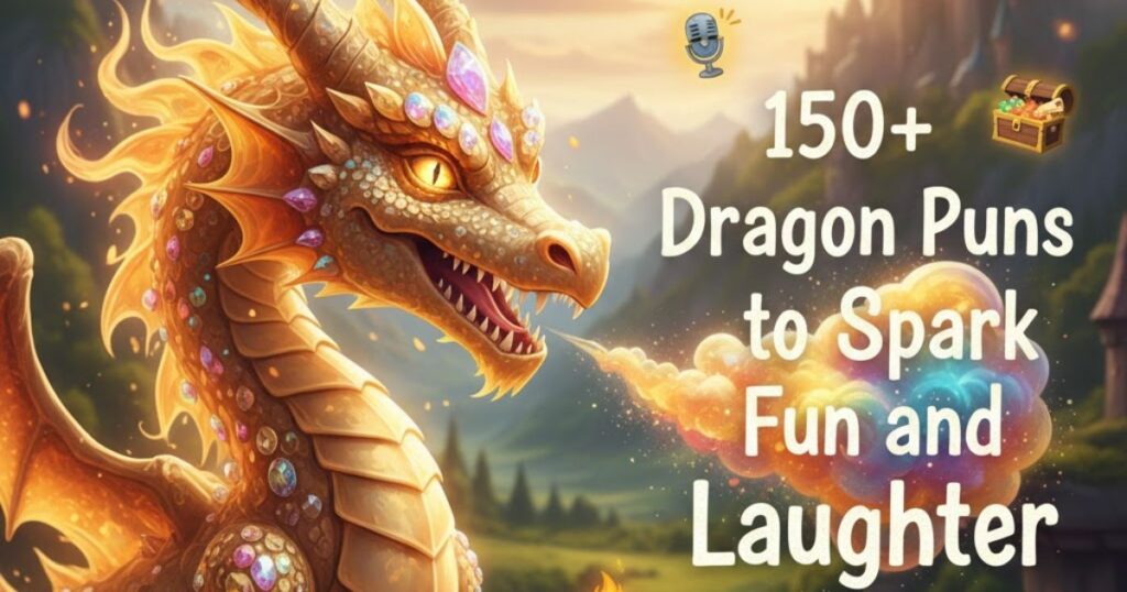 150+ Dragon Puns to Spark Fun and Laughter