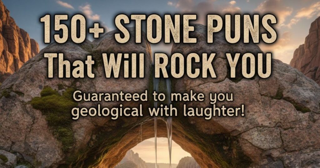 150+ Stone Puns That Will Rock You