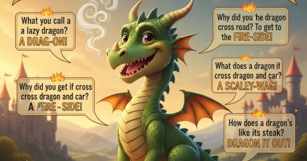 2. Best Popular Dragon Puns
