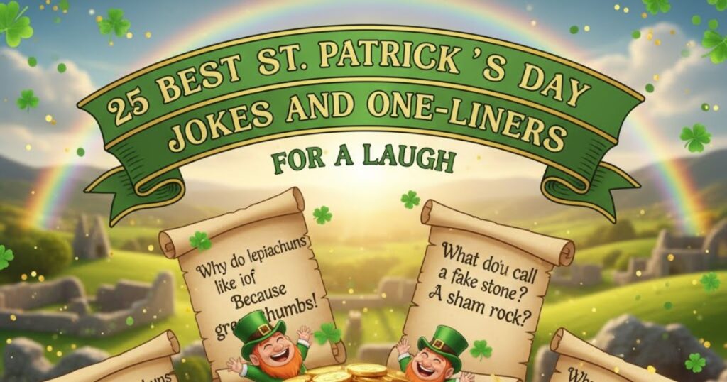 25 Best St Patrick's Day Jokes and One-Liners For A Laugh
